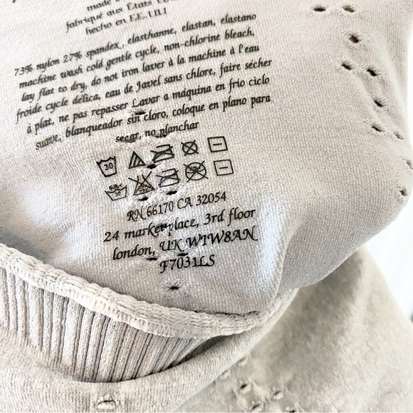 FREE PEOPLE Good Karma High Neck Athletic Top NEW - Picture 10 of 10